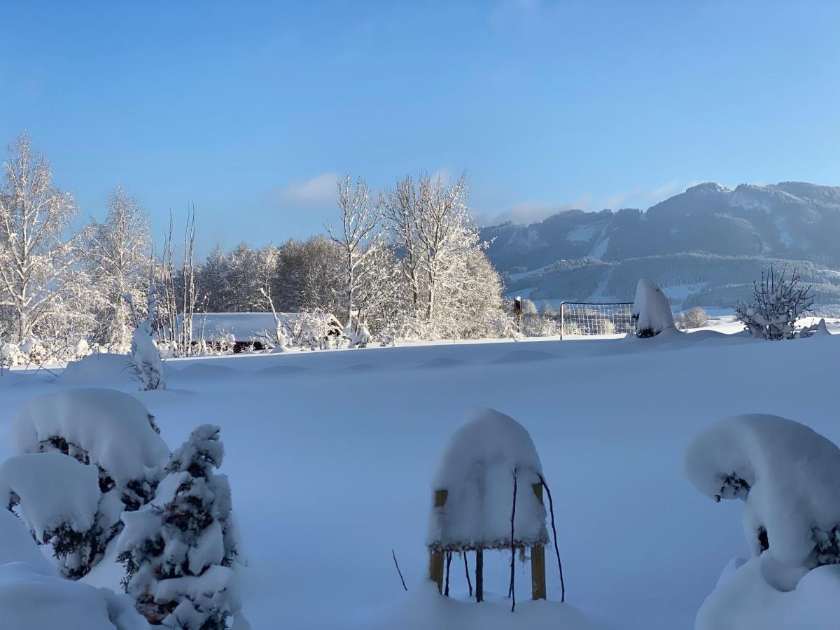Ferienwohnung Mit Eigenem Garten Und Bergblick Oy-Mittelberg Eksteriør bilde